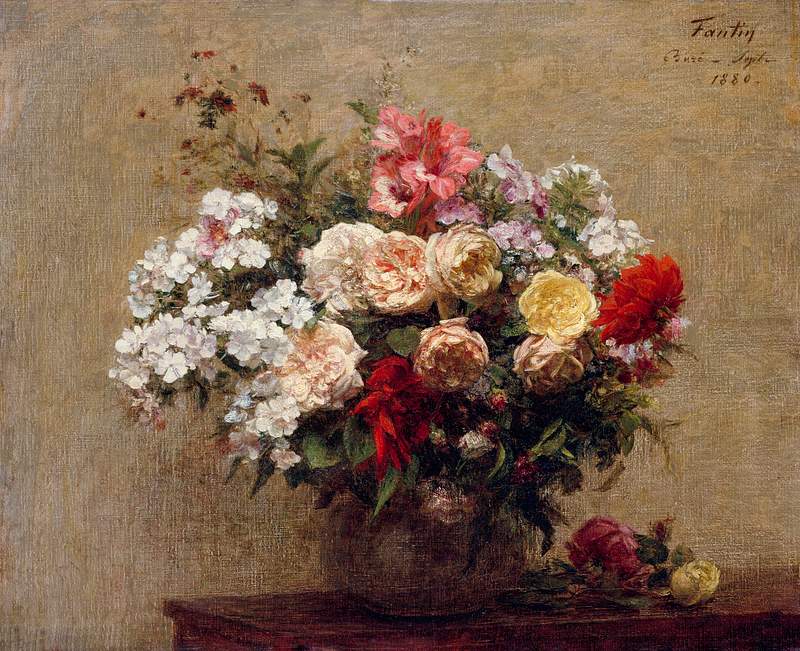 Summer Flowers (1880) in high resolution by Henri Fantin–Latour. Original from The MET Museum. Digitally enhanced by…