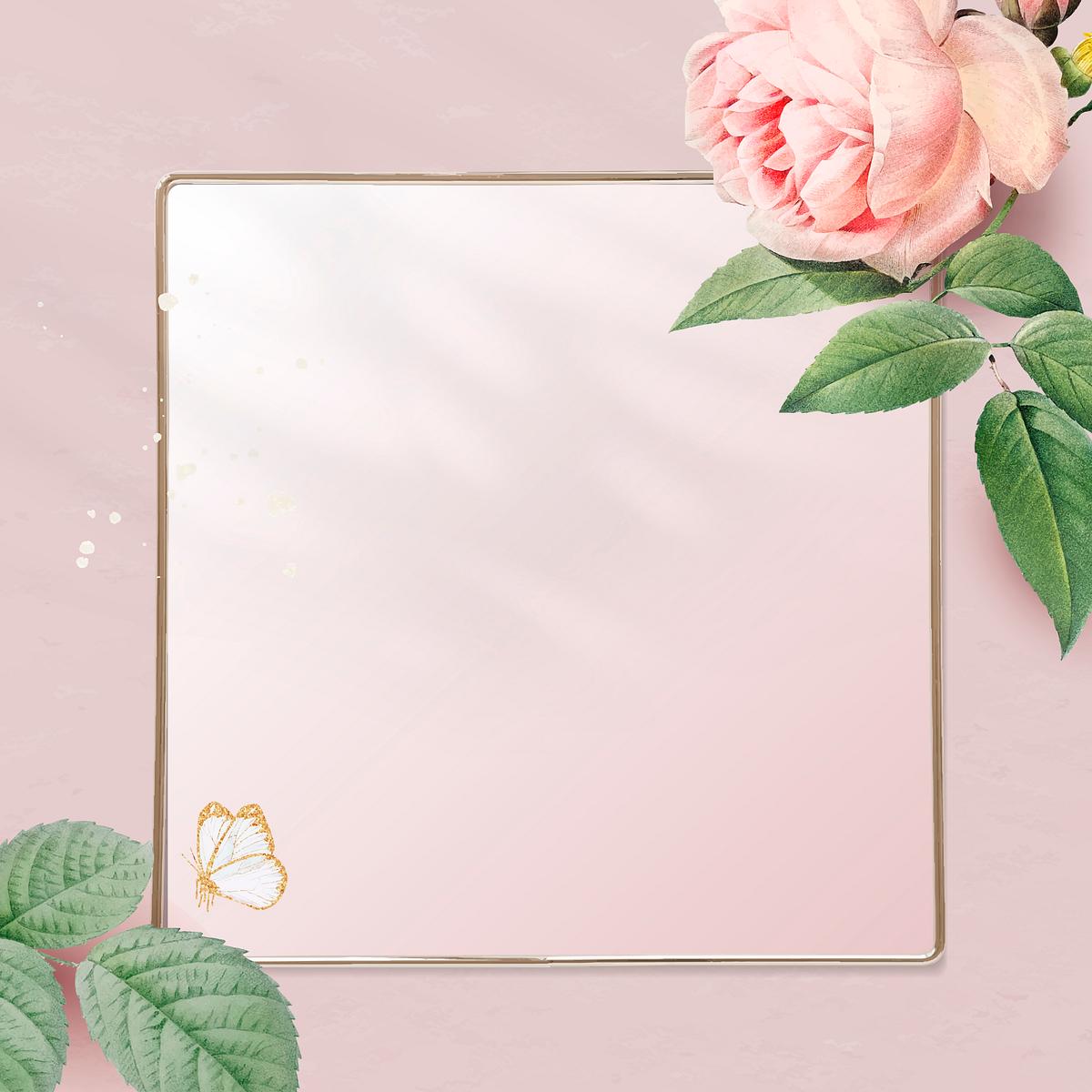 Flower Frame Illustration Royalty Free Stock Vector Flower Frame Illustration Royalty Free Stock Vector