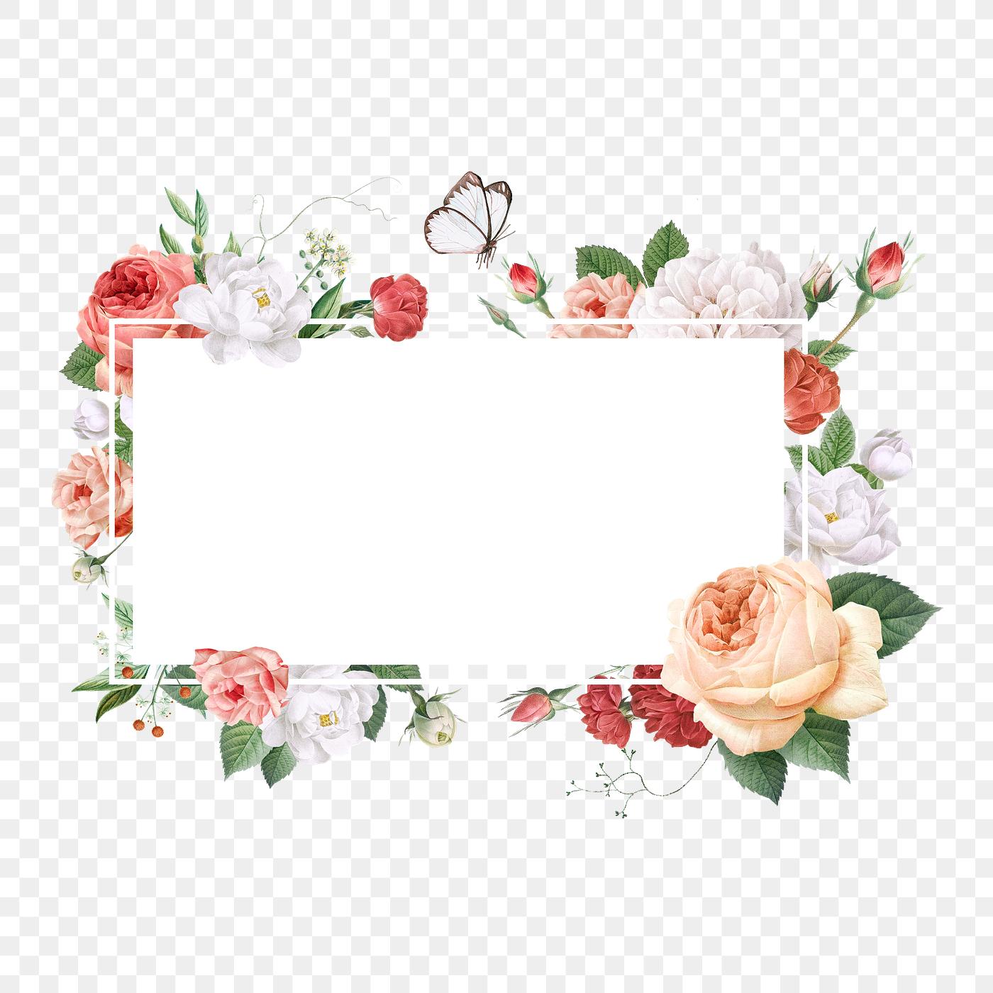 floral design wedding invitation mockup royalty free