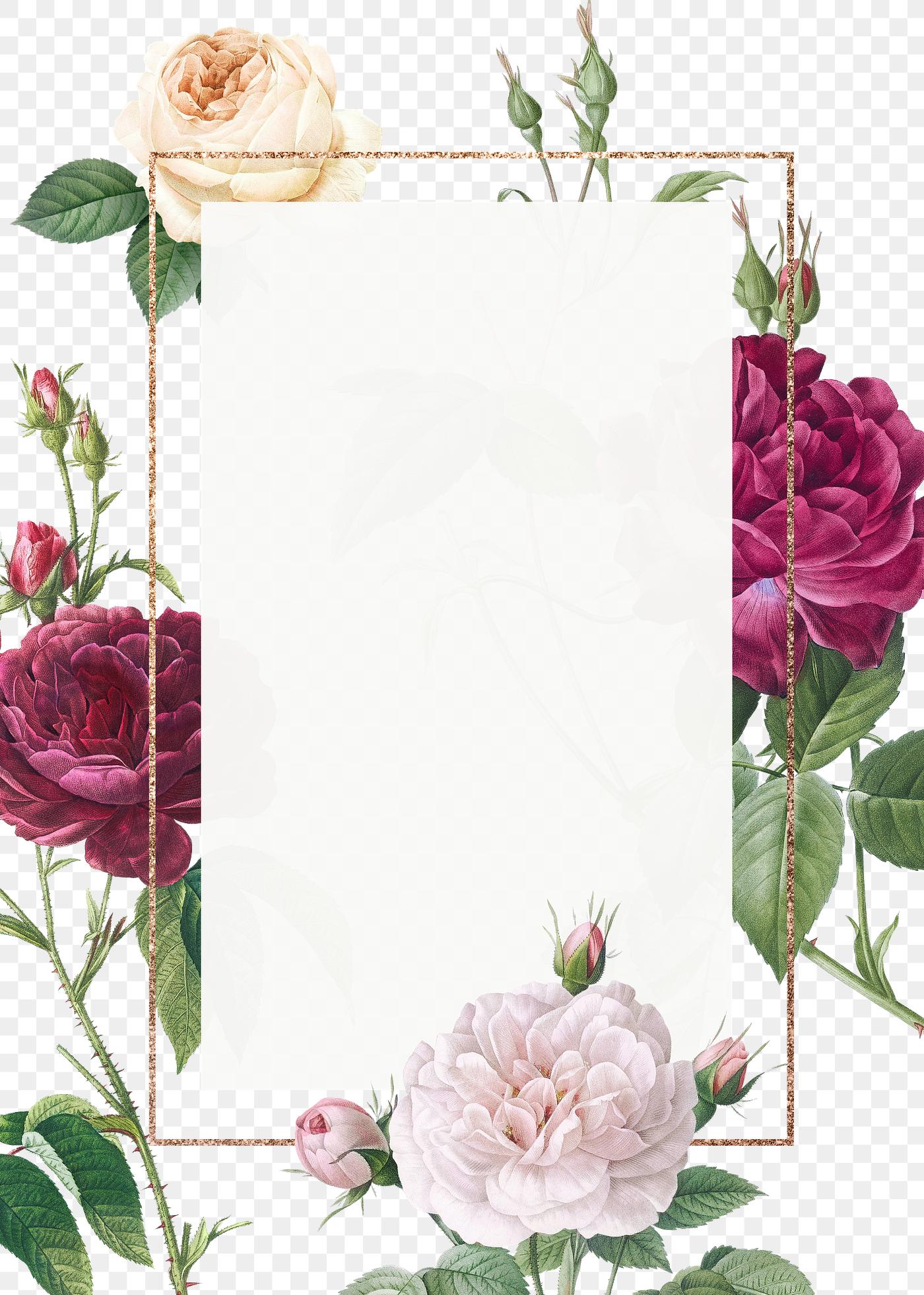 Download Floral design wedding invitation mockup | Royalty free ...