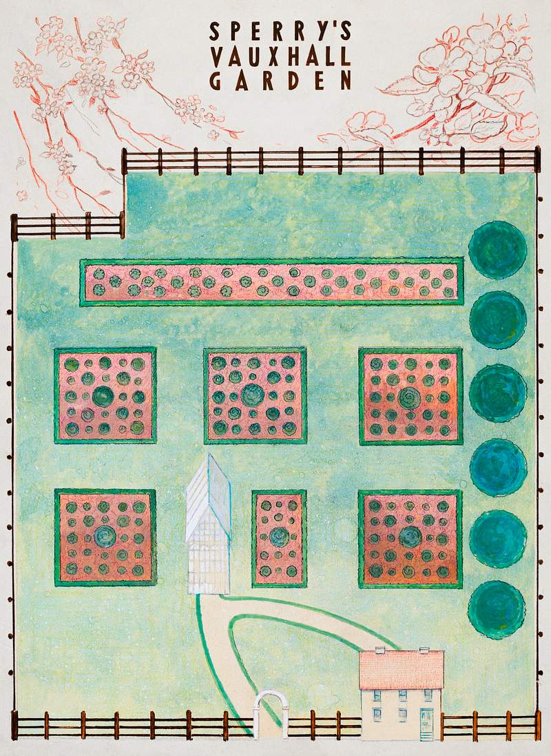 Sperry Gardens (1936) by George Stonehill. Original from The National Gallery of Art. Digitally enhanced by rawpixel.