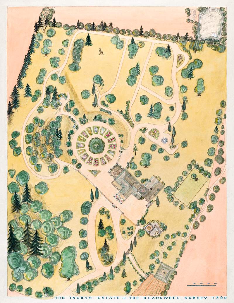 Thomas Ingham Estate (1936) by Virginia Richards, William Merklin and Gilbert Sackerman. Original from The National Gallery…