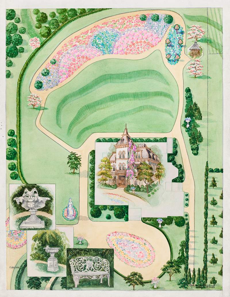 William A. Wheelock Estate (1936) by Tabea Hosier. Original from The National Gallery of Art. Digitally enhanced by rawpixel.
