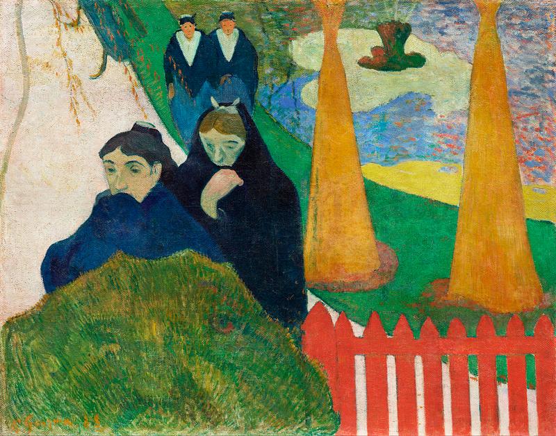 Mistral (Arlésiennes) | Gauguin Painting Mistral (Arlésiennes) (1888) by Paul Gauguin. Original from The Art Institute of Chicago. Digitally enhanced by…