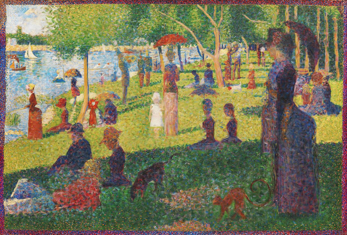 Study For a Sunday on La Grande Jatte (1884) by Georges Seurat. Original from The MET Museum. Digitally enhanced by rawpixel. Study For a Sunday on La Grande Jatte (1884) by Georges Seurat. Original from The MET Museum. Digitally enhanced by rawpixel.