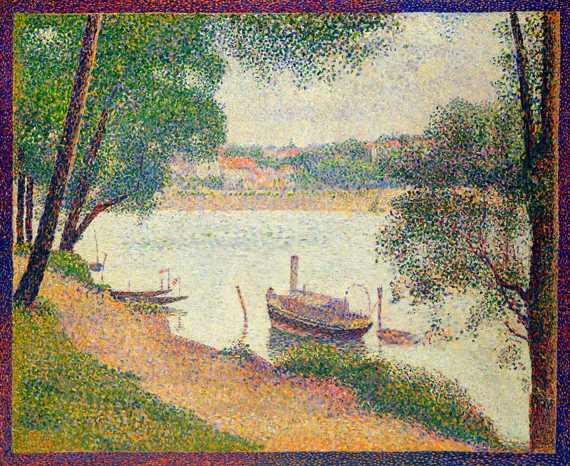Gray Weather by Georges Seurat Gray Weather (ca. 1886–1888) by Georges Seurat. Original from The MET Museum. Digitally enhanced by rawpixel.