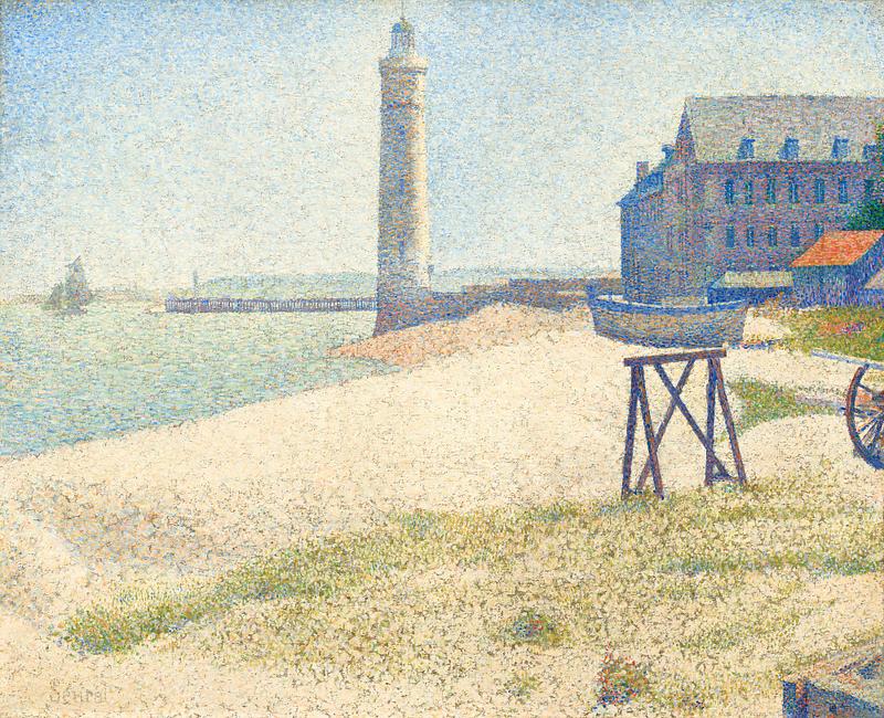 The Lighthouse at Honfleur The Lighthouse at Honfleur (1886) by Georges Seurat. Original from The National Gallery of Art. Digitally enhanced by…