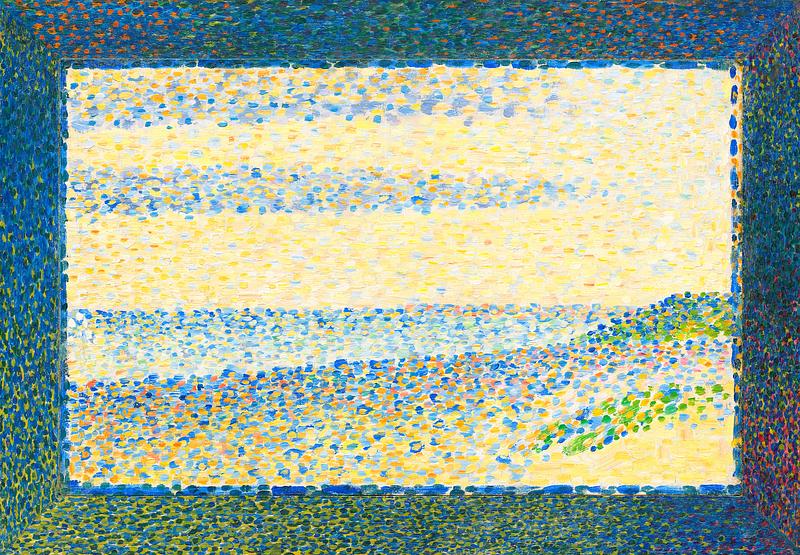Seascape (Gravelines) by Georges Seurat Seascape (Gravelines) (1890) by Georges Seurat. Original from The National Gallery of Art. Digitally enhanced by rawpixel.