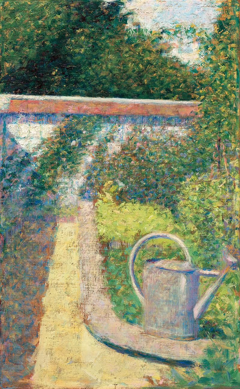 The Watering Can–Garden at Le Raincy The Watering Can–Garden at Le Raincy (ca. 1883) by Georges Seurat. Original from The National Gallery of Art. Digitally…