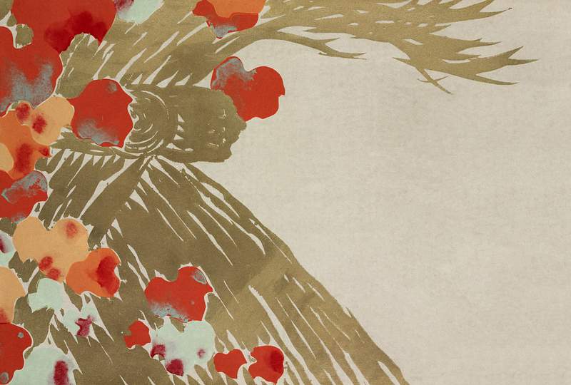 Flowers from Momoyogusa–Flowers of a Hundred Generations (ca. 1909–1910) by Kamisaka Sekka. Original from the The…