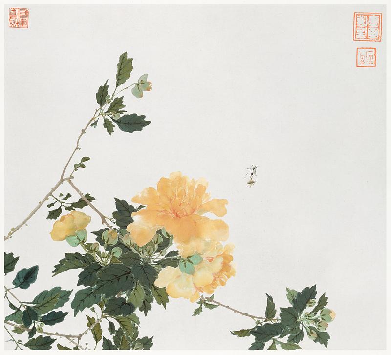 Insects and Flowers by Ju Lian Insects and Flowers (Qing dynasty ca. 1644–1911) by Ju Lian. Original from The Getty. Digitally enhanced by rawpixel.