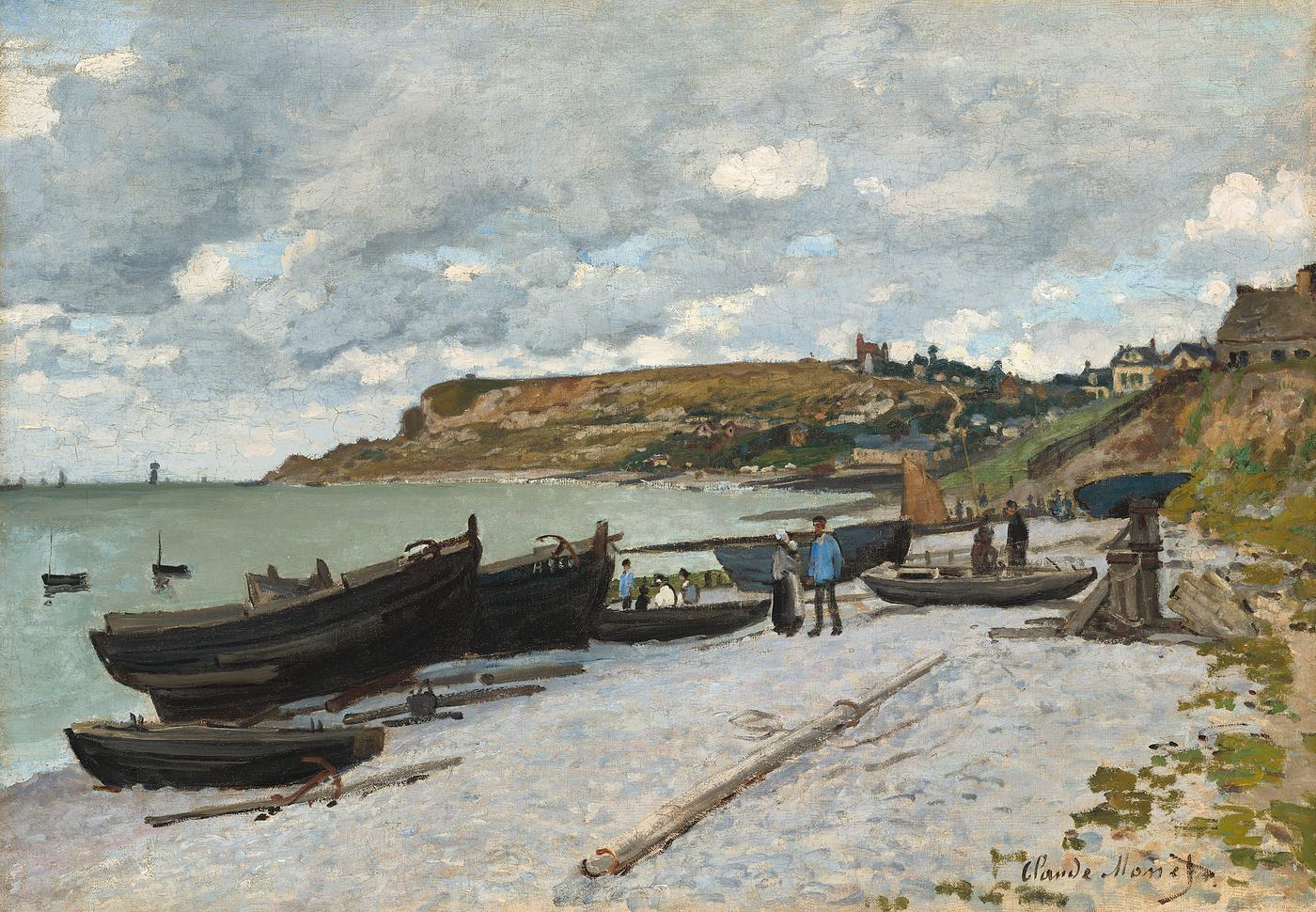 Sainte-Adresse (1867) by Claude Monet. Original from the National Gallery of Art. Digitally enhanced by rawpixel. Sainte-Adresse (1867) by Claude Monet. Original from the National Gallery of Art. Digitally enhanced by rawpixel.