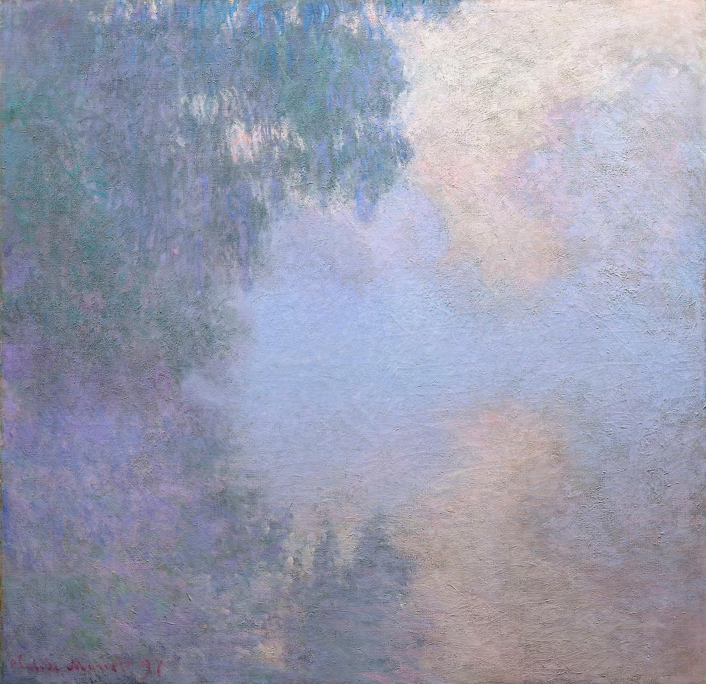 Morning on the Seine near Giverny (1897) by Claude Monet. Original from the Art Institute of Chicago. Digitally enhanced by... Morning on the Seine near Giverny (1897) by Claude Monet. Original from the Art Institute of Chicago. Digitally enhanced by...