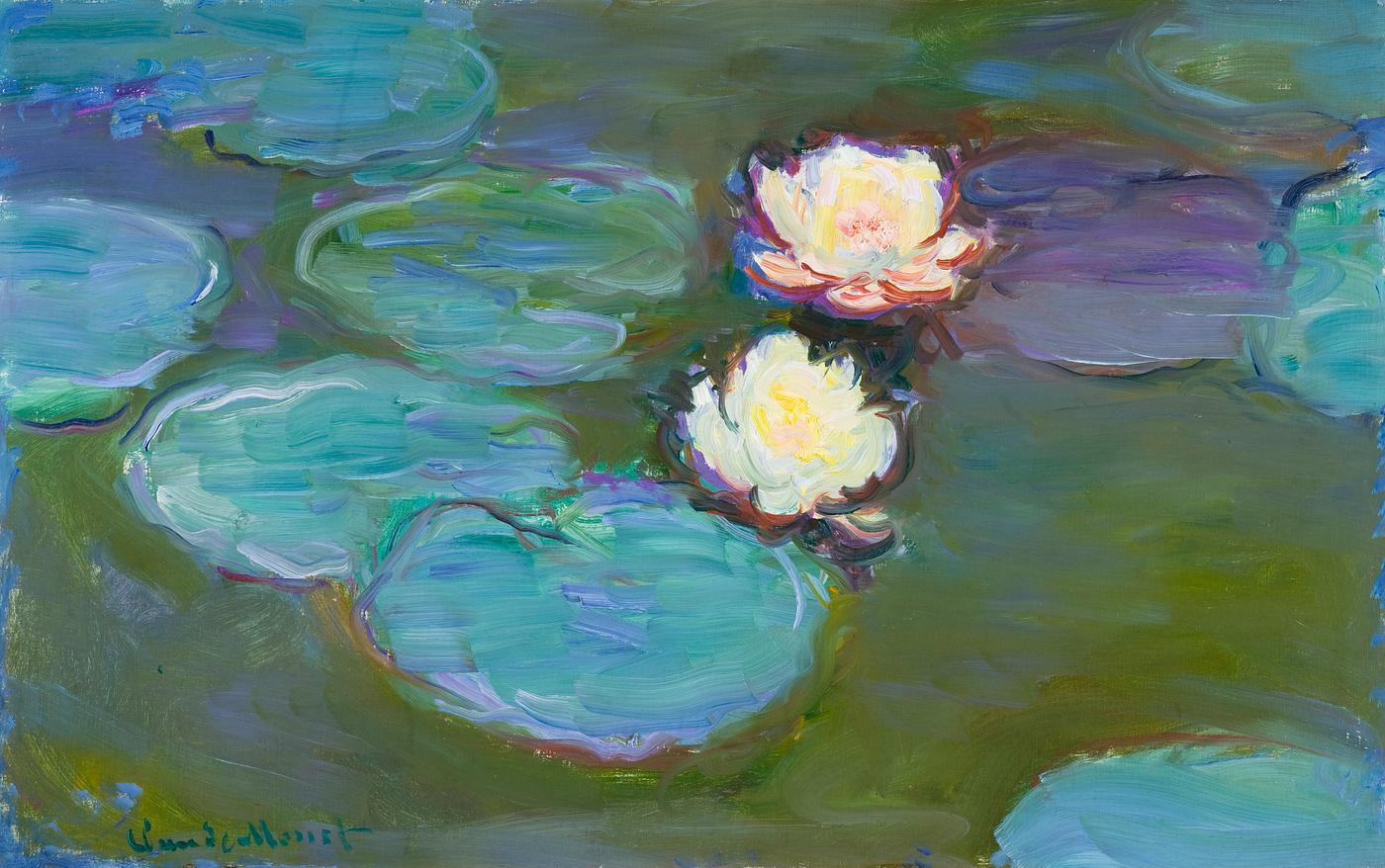 Nympheas (1897–1898) by Claude Monet. Original from the Los Angeles County Museum of Art. Digitally enhanced by... Nympheas (1897–1898) by Claude Monet. Original from the Los Angeles County Museum of Art. Digitally enhanced by...