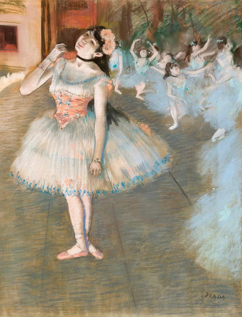 The Star (ca. 1879–1881) painting in high resolution by Edgar Degas. Original from The Art Institute of Chicago.…