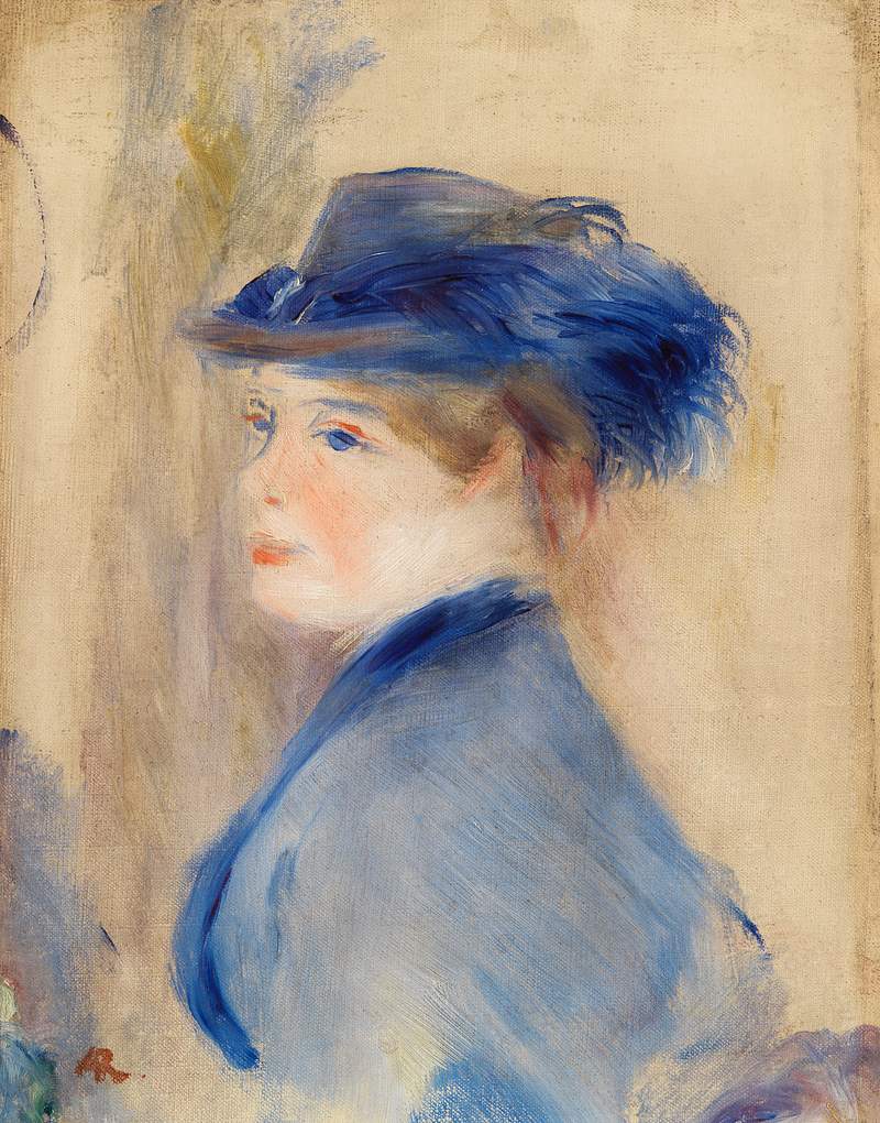 Buste de femme by Pierre–Auguste Renoir | Free public domain illustration Bust of a Woman (Buste de femme) (1875) by Pierre-Auguste Renoir. Original from Barnes Foundation. Digitally enhanced by…