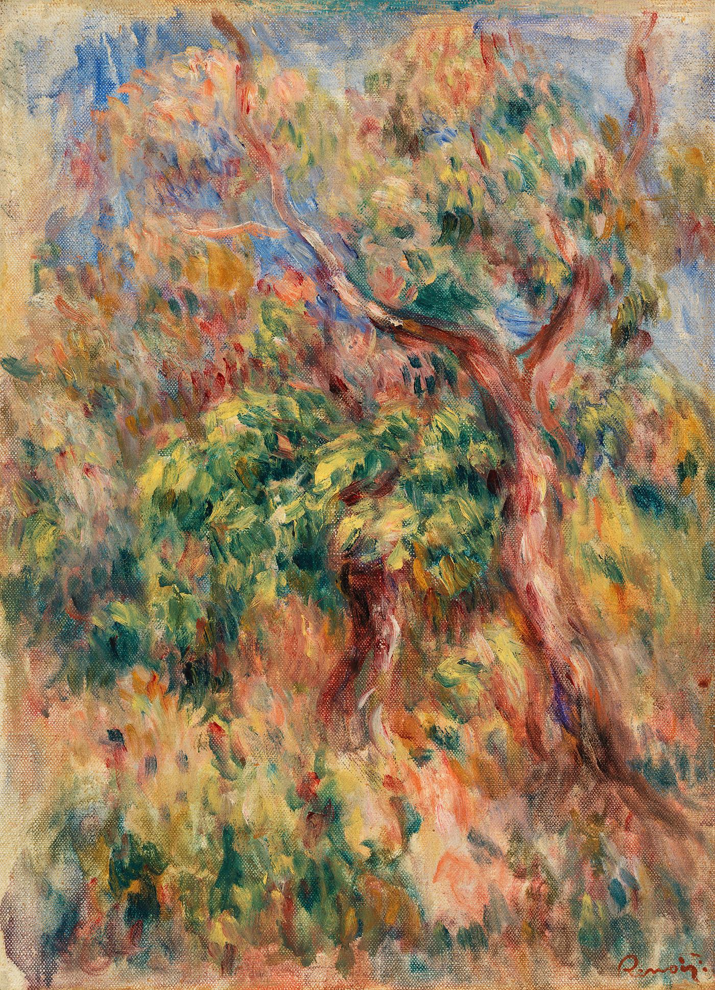 Landscape (Paysage) (1916) by Pierre-Auguste Renoir. Original from Barnes Foundation. Digitally enhanced by rawpixel. Landscape (Paysage) (1916) by Pierre-Auguste Renoir. Original from Barnes Foundation. Digitally enhanced by rawpixel.