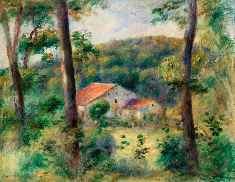 Environs of Briey (Environs de Briey) (1899) by Pierre-Auguste Renoir. Original from Barnes Foundation. Digitally enhanced by…