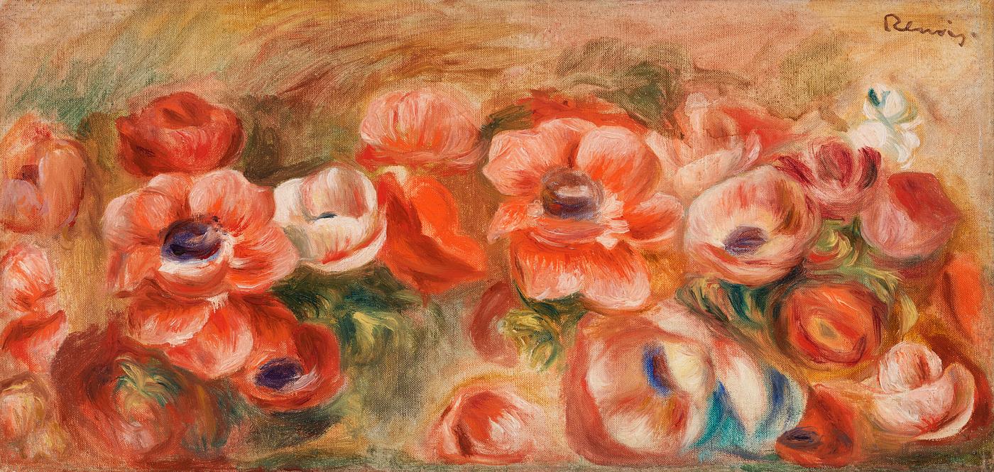 Anemones (Anémones) (1912) by Pierre-Auguste Renoir. Original from Barnes Foundation. Digitally enhanced by rawpixel. Anemones (Anémones) (1912) by Pierre-Auguste Renoir. Original from Barnes Foundation. Digitally enhanced by rawpixel.