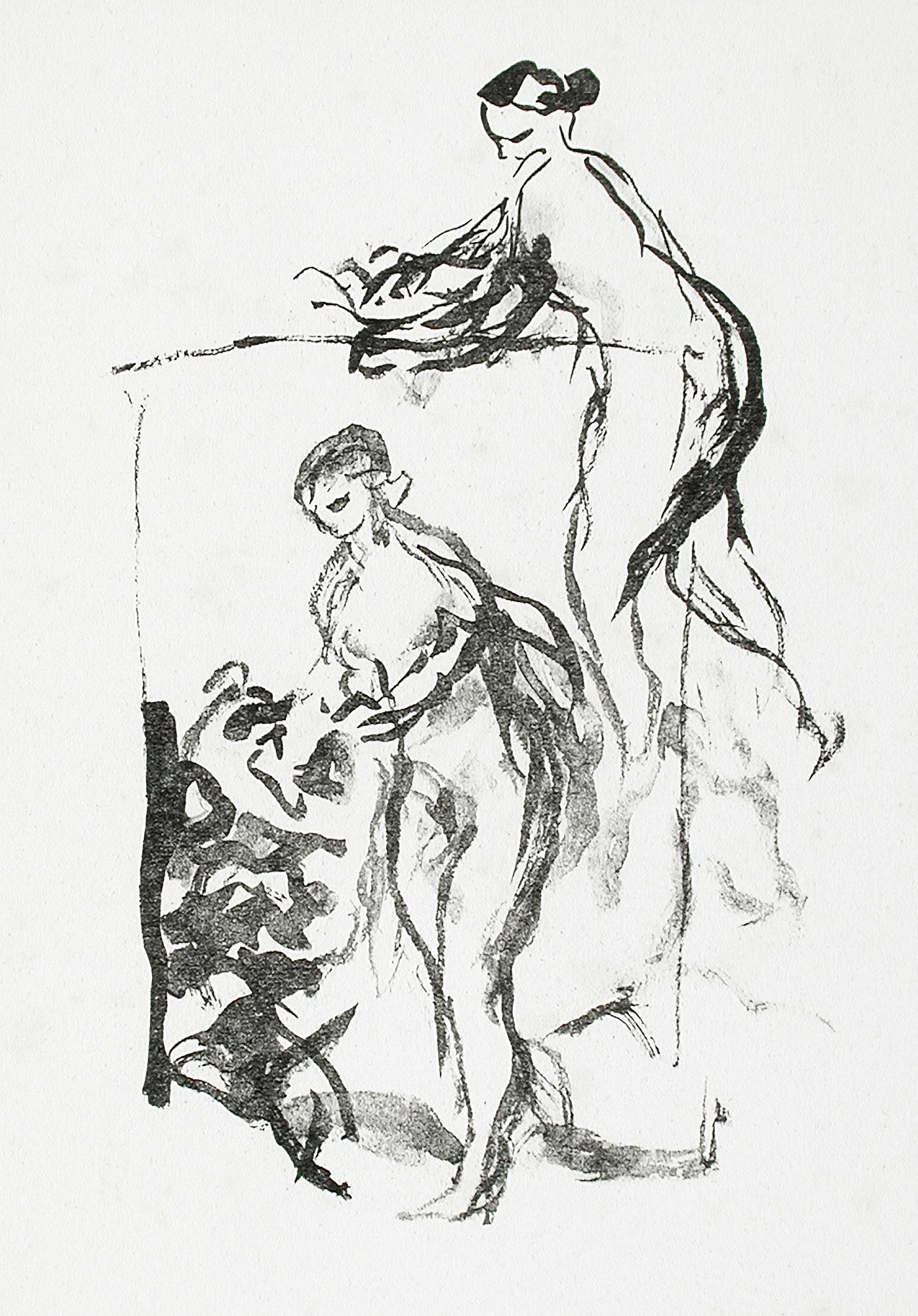 Femme au cep de vigne, troisiéme variante (1904) by Pierre-Auguste Renoir. Original from The Los Angeles County... Femme au cep de vigne, troisiéme variante (1904) by Pierre-Auguste Renoir. Original from The Los Angeles County...