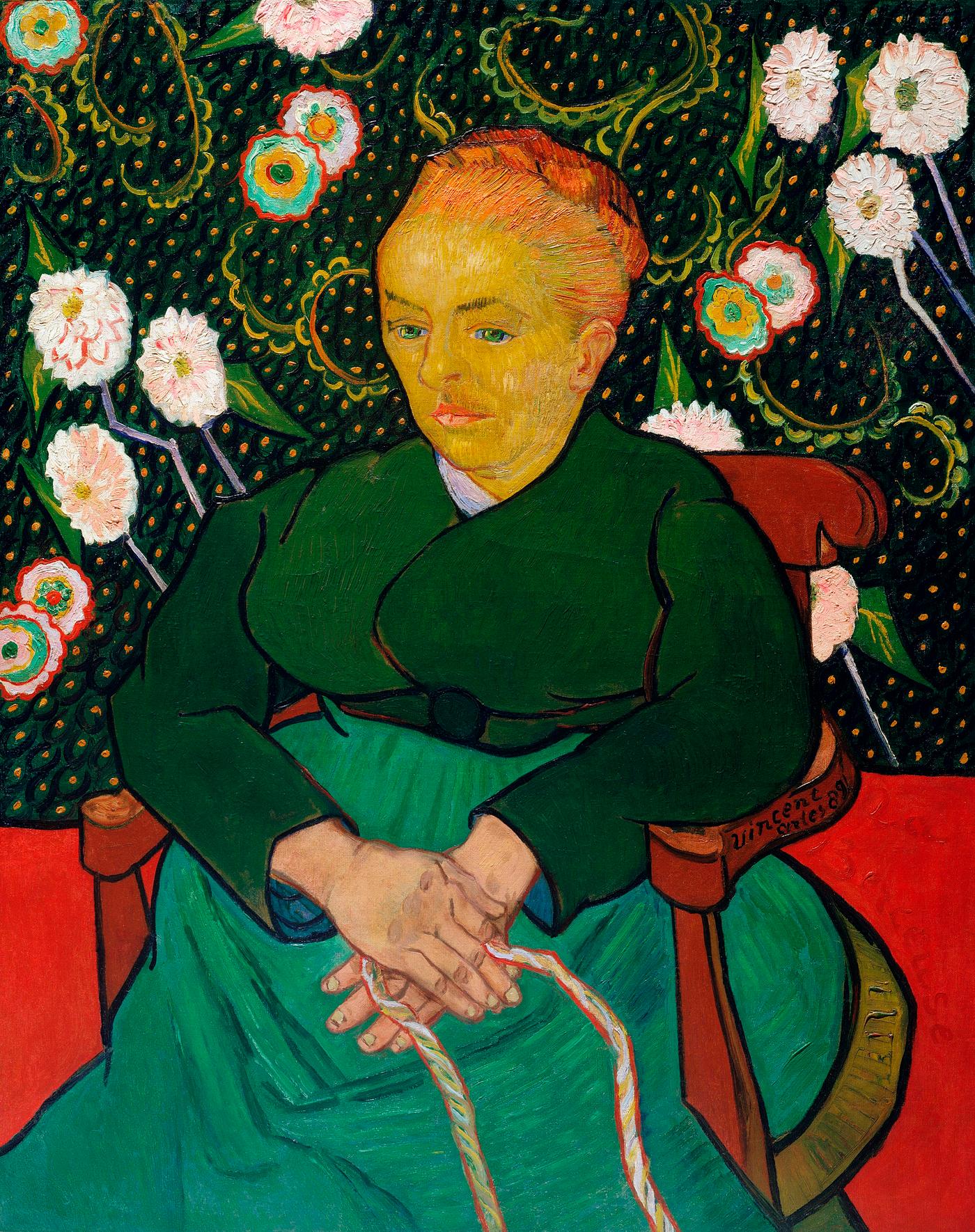 The Berceuse, Woman Rocking a Cradle (1889) by Vincent Van Gogh. Original from the MET Museum. Digitally enhanced by... The Berceuse, Woman Rocking a Cradle (1889) by Vincent Van Gogh. Original from the MET Museum. Digitally enhanced by...