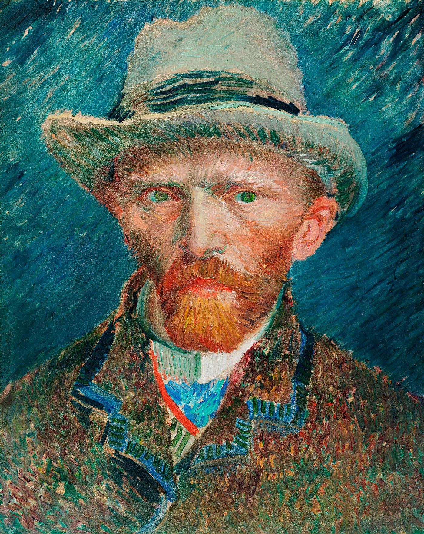 Self portrait  1887 by Vincent Van Gogh Original  from 