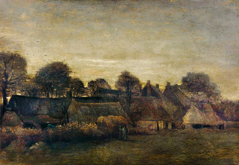 Farming Village at Twilight (1884) by Vincent Van Gogh. Original from The Rijksmuseum. Digitally enhanced from our own original publication. Farming Village at Twilight (1884) by Vincent Van Gogh. Original from The Rijksmuseum. Digitally enhanced from our own…