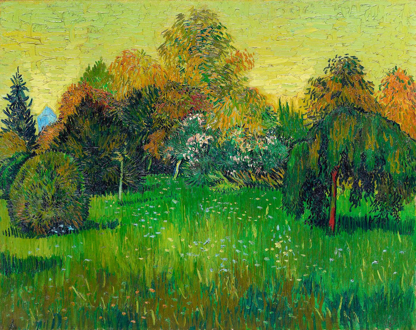 The Poet's Garden (1888) by Vincent Van Gogh. Original from the Art Institute of Chicago. Digitally enhanced by rawpixel. The Poet's Garden (1888) by Vincent Van Gogh. Original from the Art Institute of Chicago. Digitally enhanced by rawpixel.