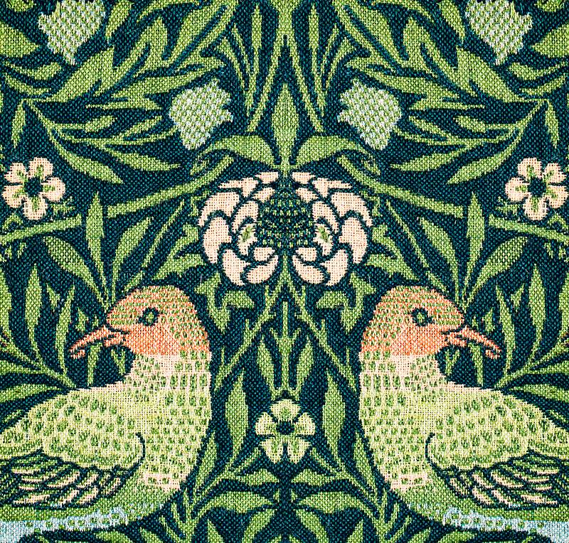 Fragment pattern (1876) by William Morris. Original from The Smithsonian Institution. Digitally enhanced by rawpixel.