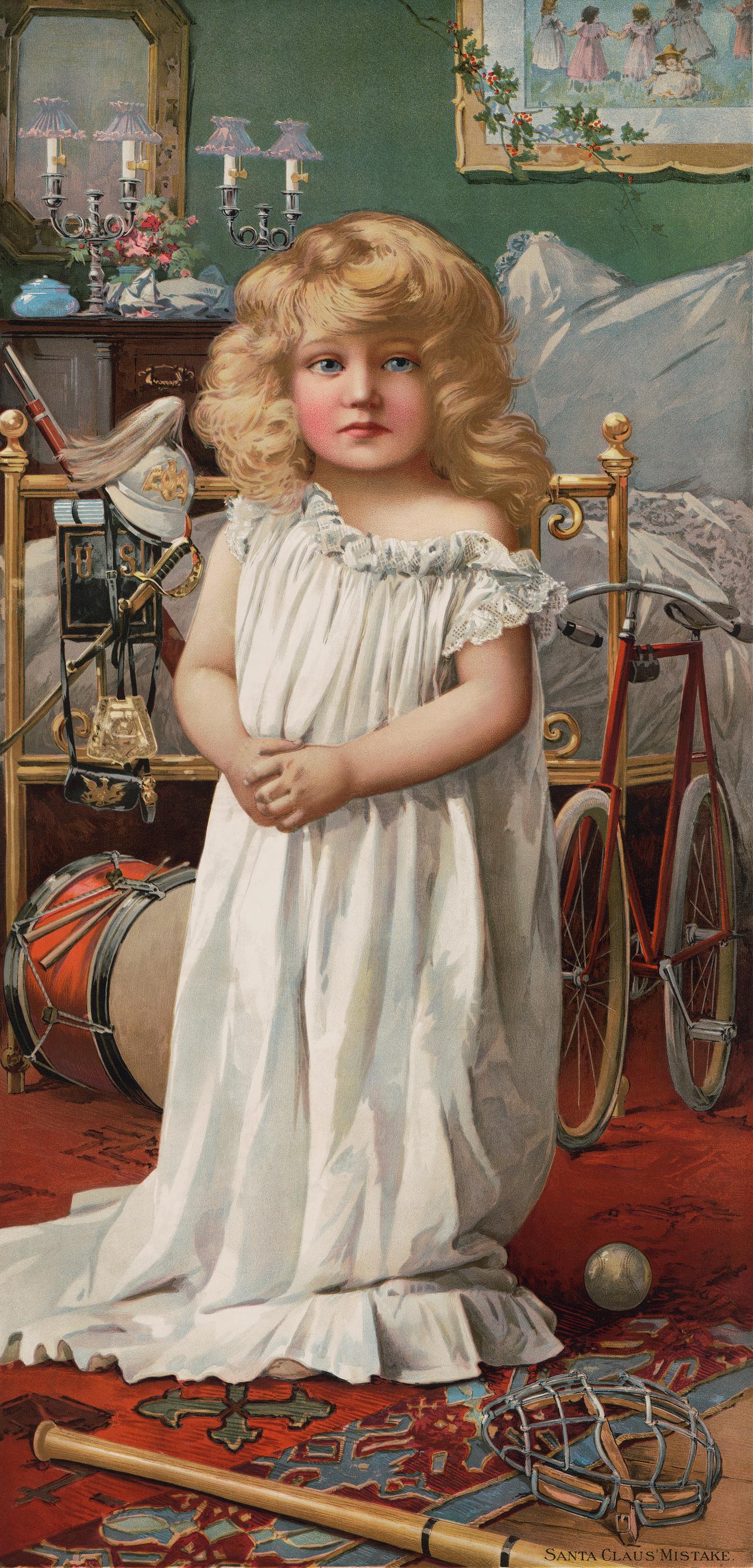 Santa Claus' Mistake (1910) by The Union Pacific Tea Co. Original from Library of Congress. Digitally enhanced by... Santa Claus' Mistake (1910) by The Union Pacific Tea Co. Original from Library of Congress. Digitally enhanced by...