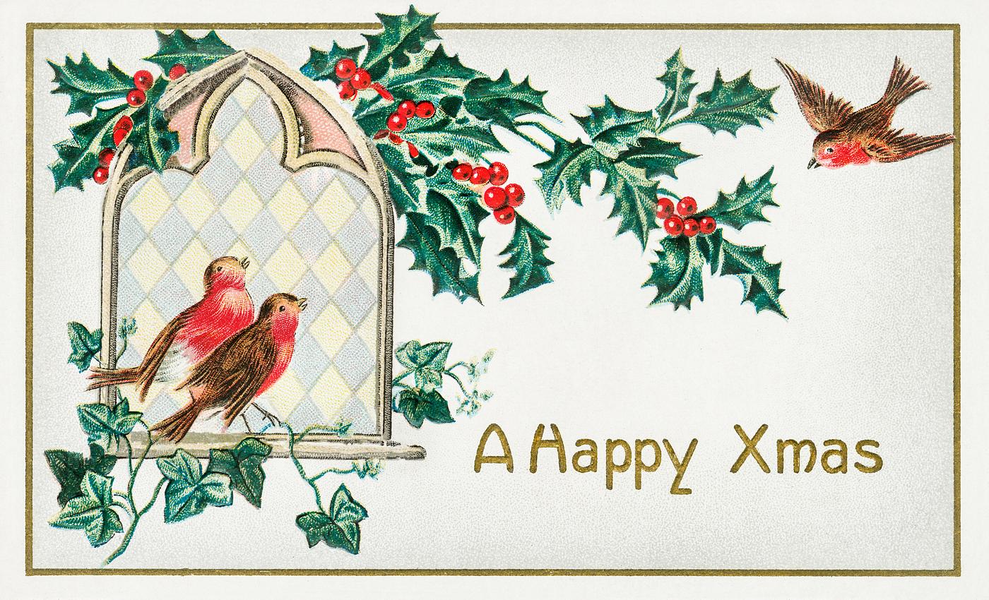 A Happy Xmas Postcard (1912) by J. Herman. Original from The New York Public Library. Digitally enhanced by rawpixel. A Happy Xmas Postcard (1912) by J. Herman. Original from The New York Public Library. Digitally enhanced by rawpixel.