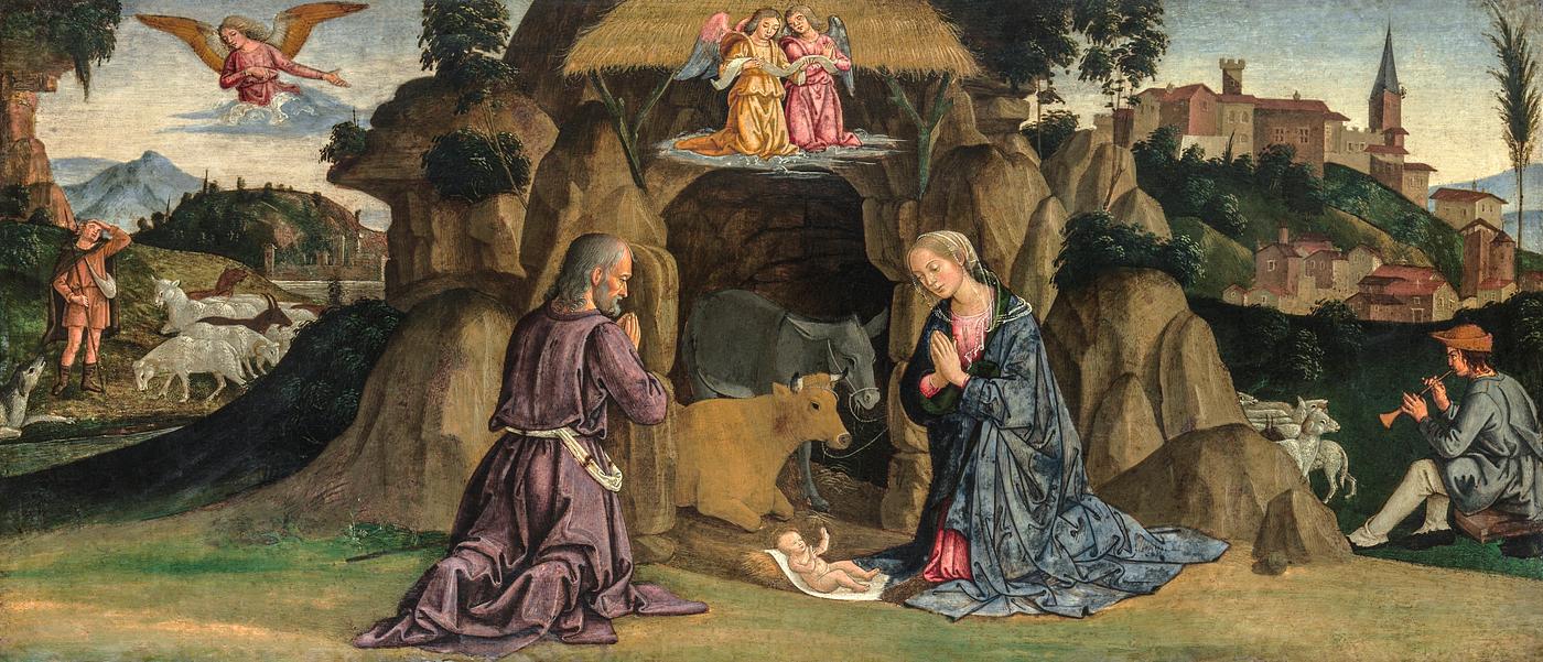 The Nativity by Antoniazzo Romano The Nativity (1480s) by Antoniazzo Romano. Original from The MET Museum. Digitally enhanced by rawpixel.