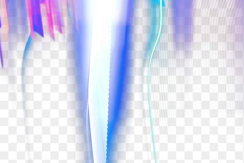 Neon Light Streaks Design Element Free Transparent Png 2354017