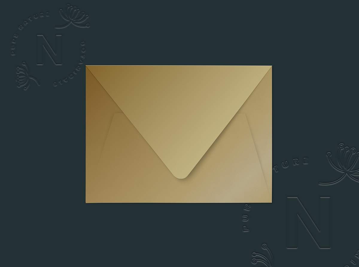 Yellow Envelope Free Psd Mockup 560331