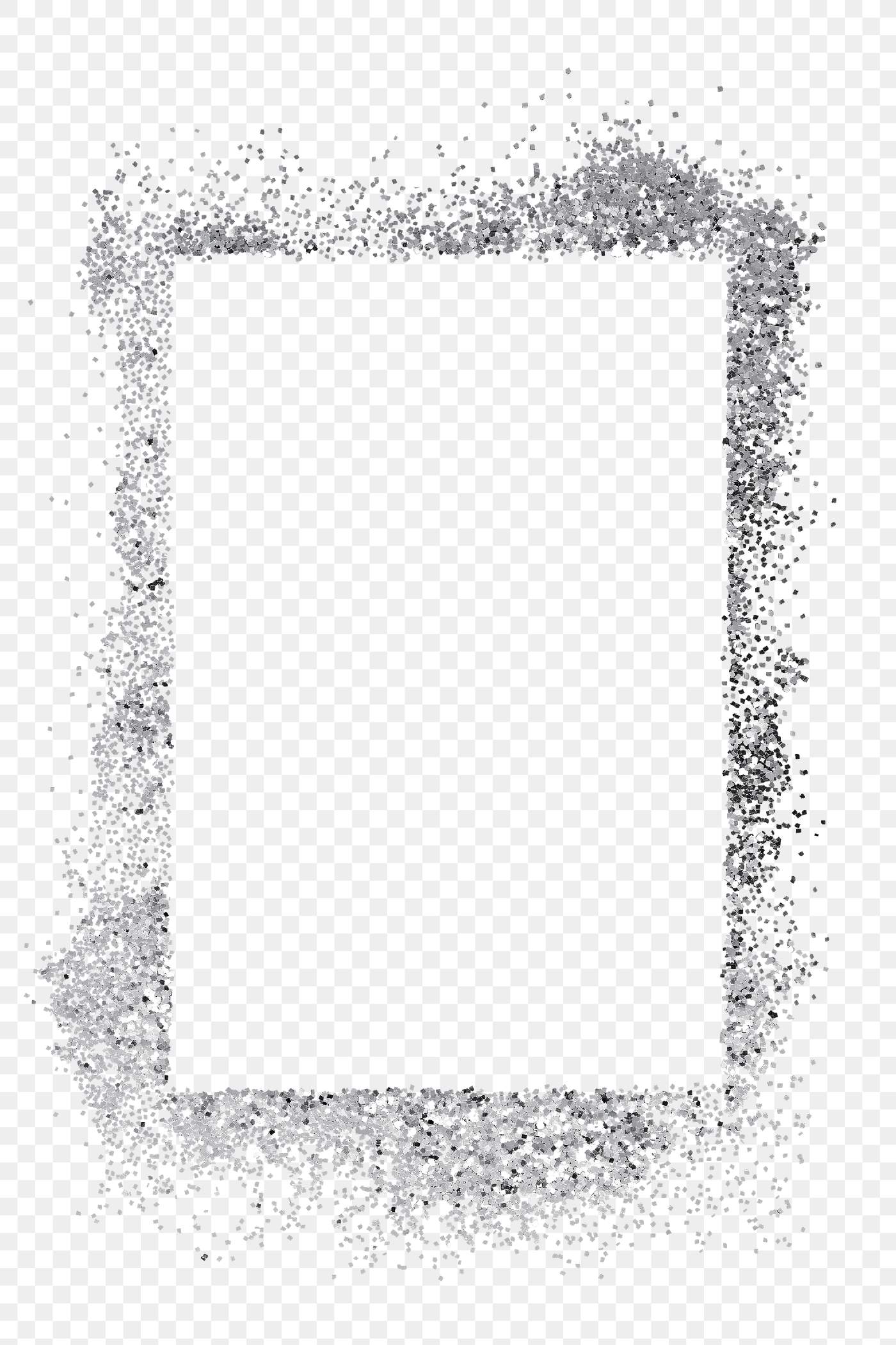 Blank glitter frame png | Free transparent png - 2040545