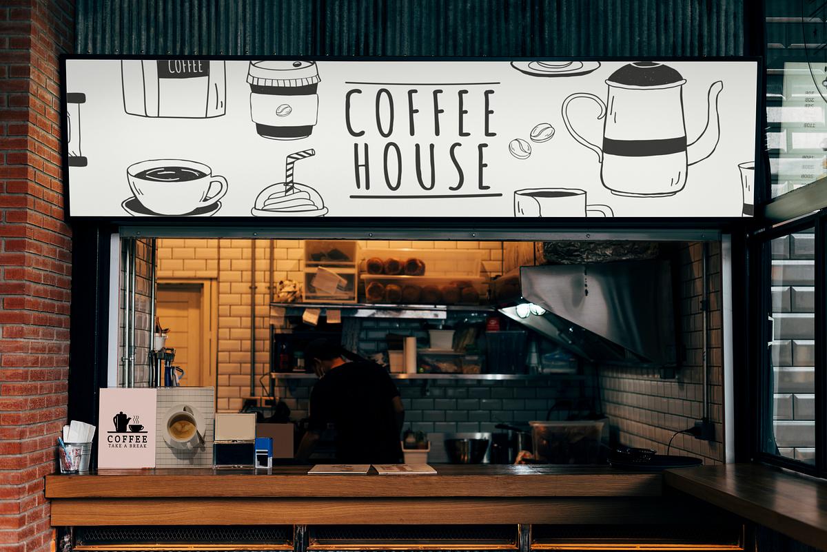 Download Coffee Shop Exterior Images Free Vectors Pngs Mockups Backgrounds Rawpixel