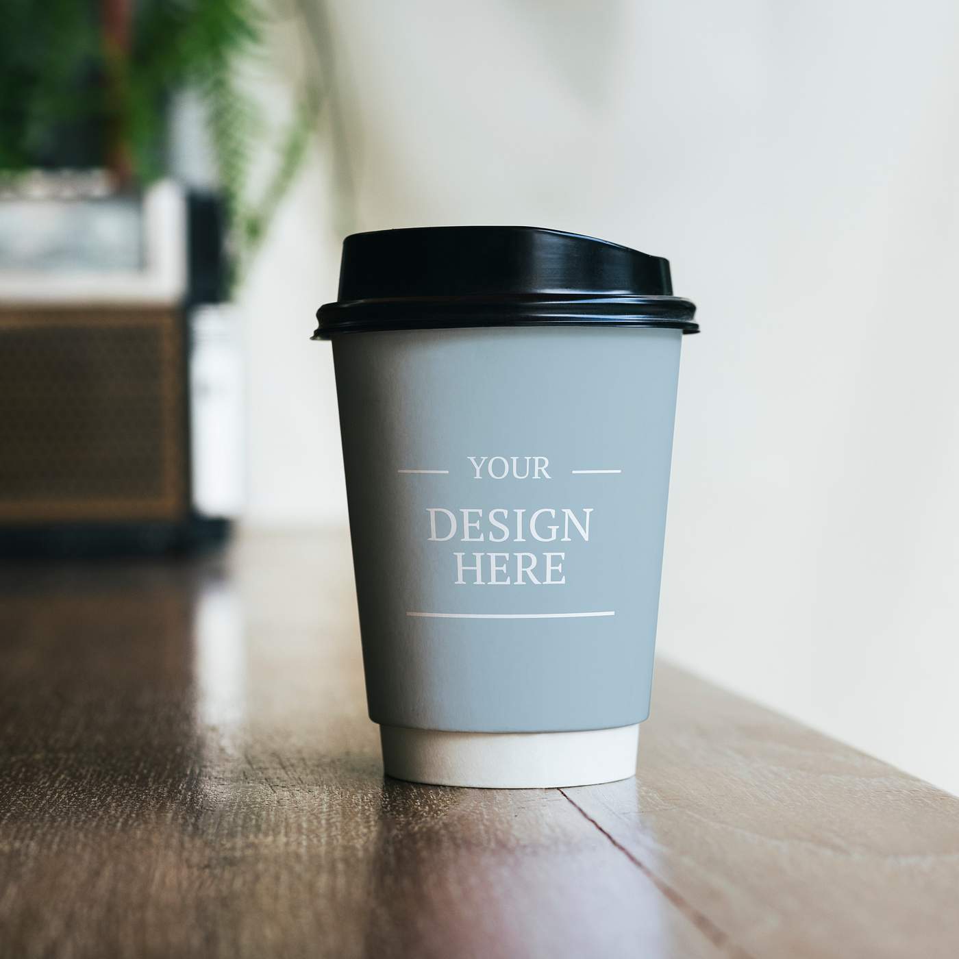 Download Disposable coffee paper cup mockup design | Free psd mockup - 533960