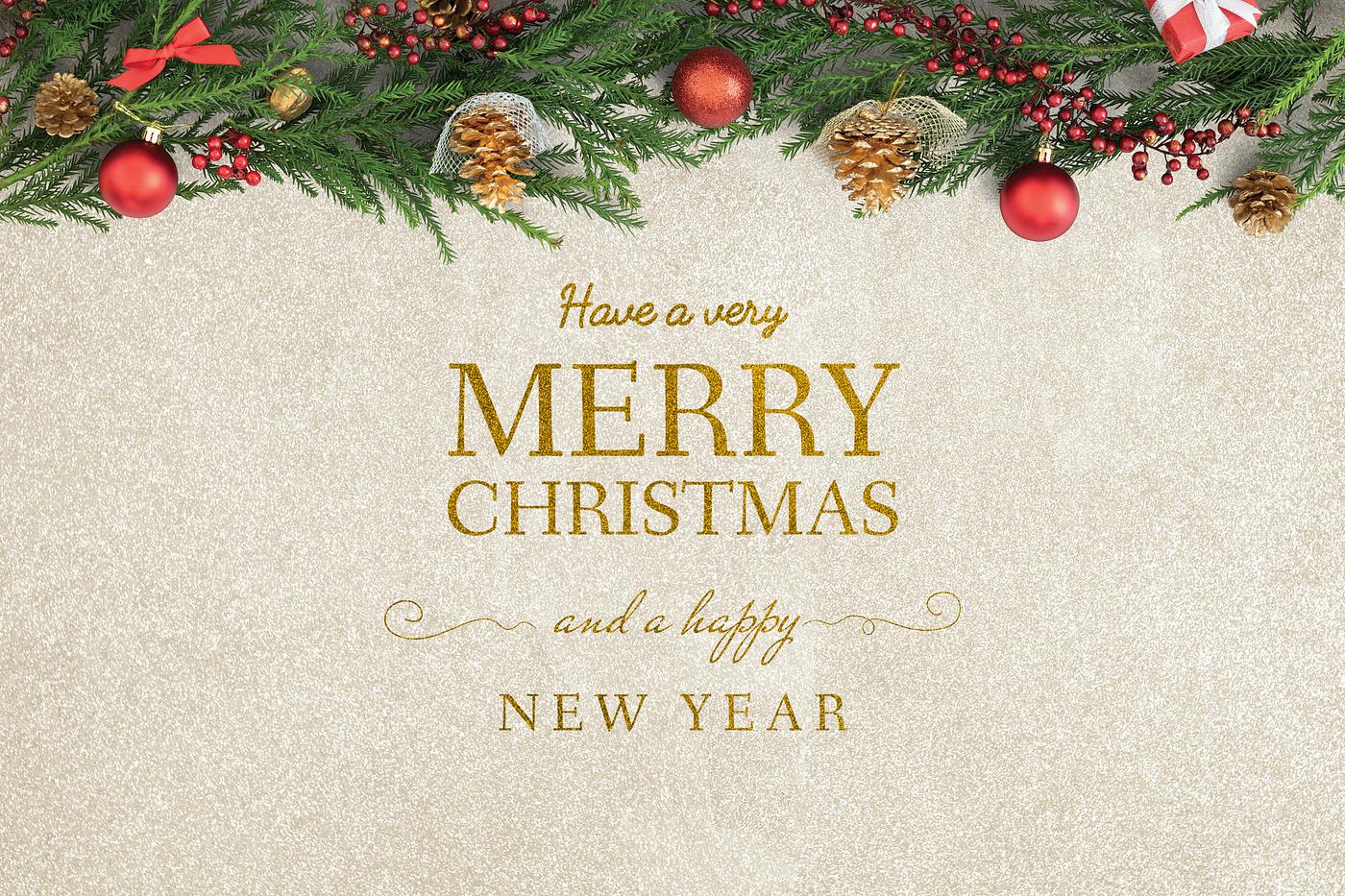 Christmas greeting wallpapers | Royalty free stock psd mockup - 520103