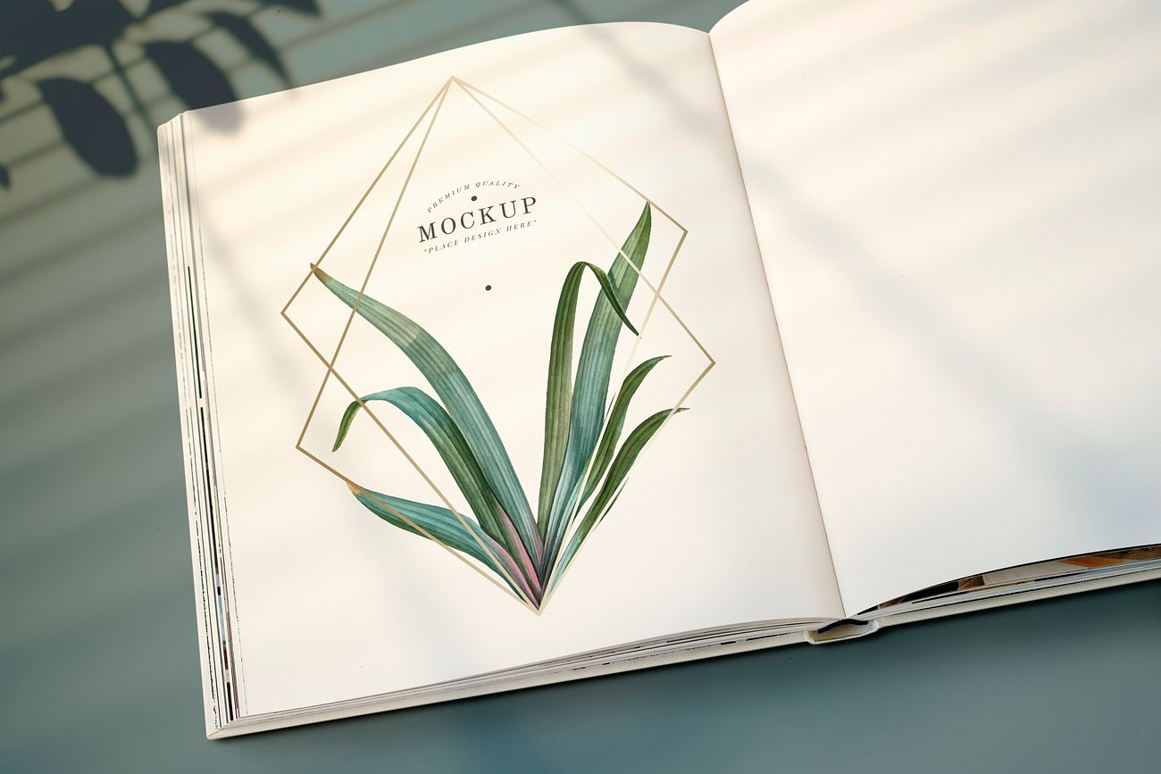 Мокап для рисунка Sketchbook