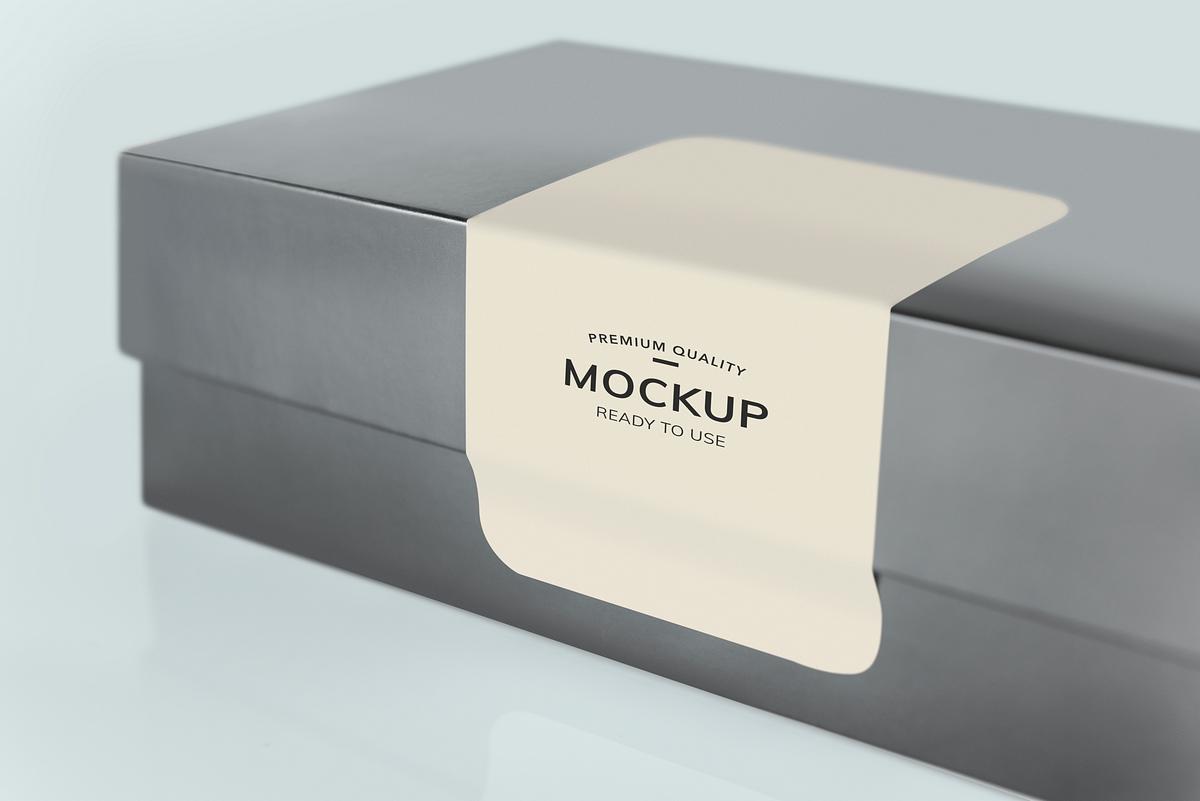 Download Black packaging paper box mockup | Free stock psd mockup - 532011