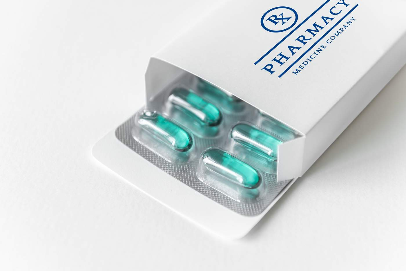 Download Medication branding and packaging mockup | Free psd mockup - 531819