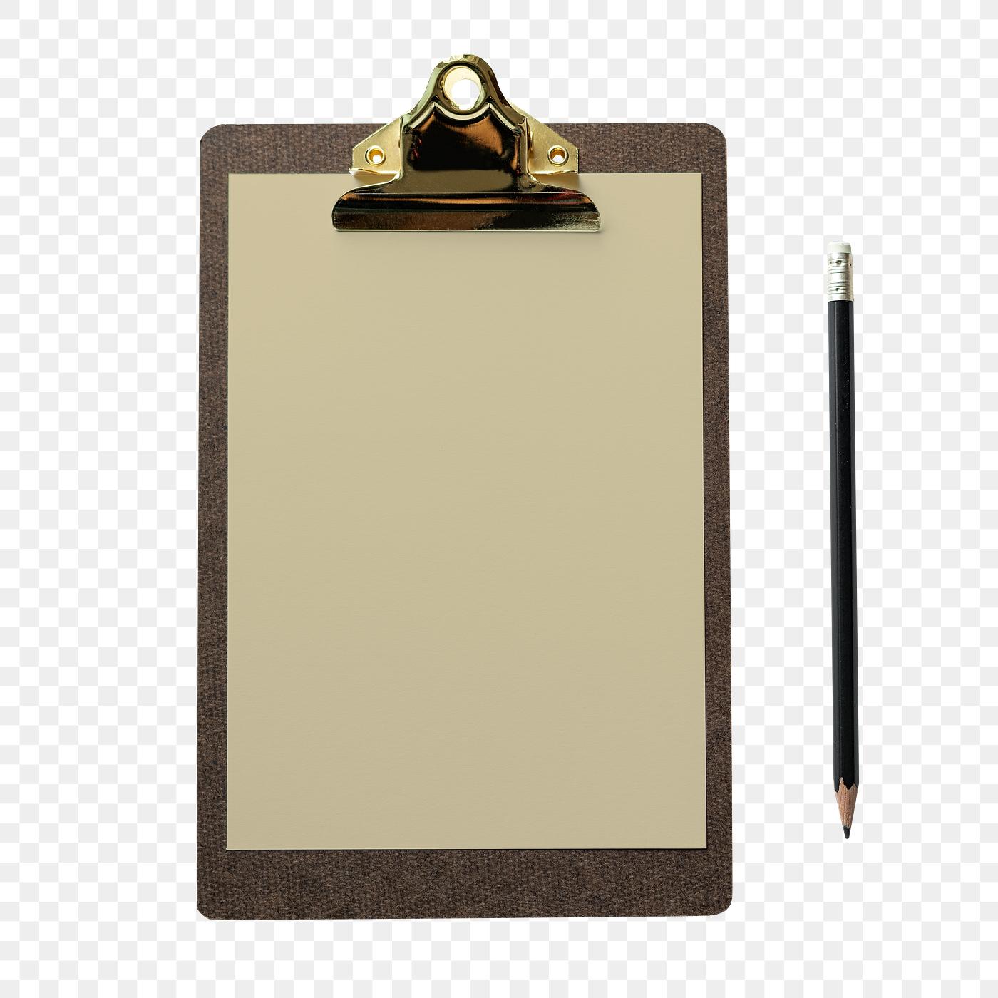 Download Blank clipboard and pen mockup png | Royalty free transparent png - 2026239