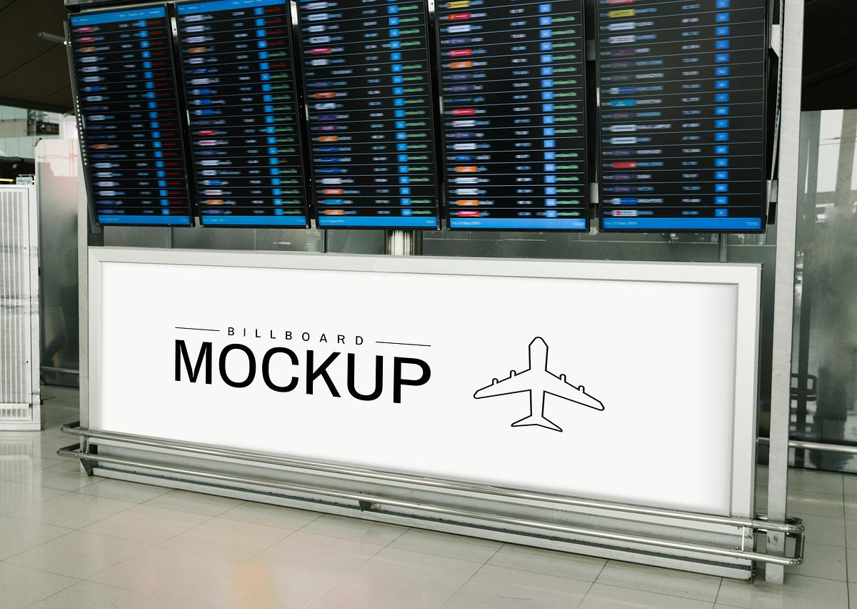 Download Airport Billboard Mockup Images Free Vectors Pngs Mockups Backgrounds Rawpixel