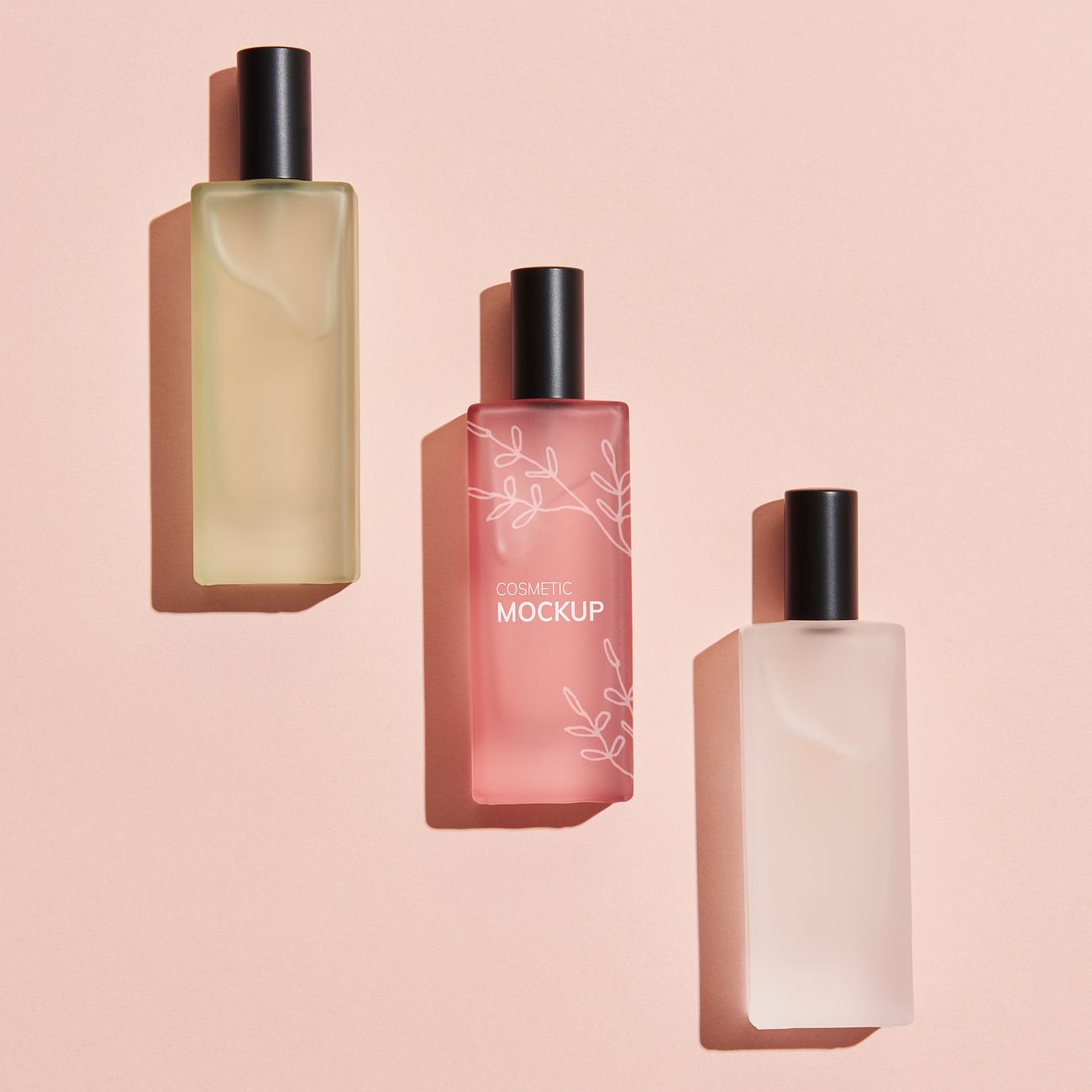 Download Blank perfume glass bottle mockup design | Royalty free ...