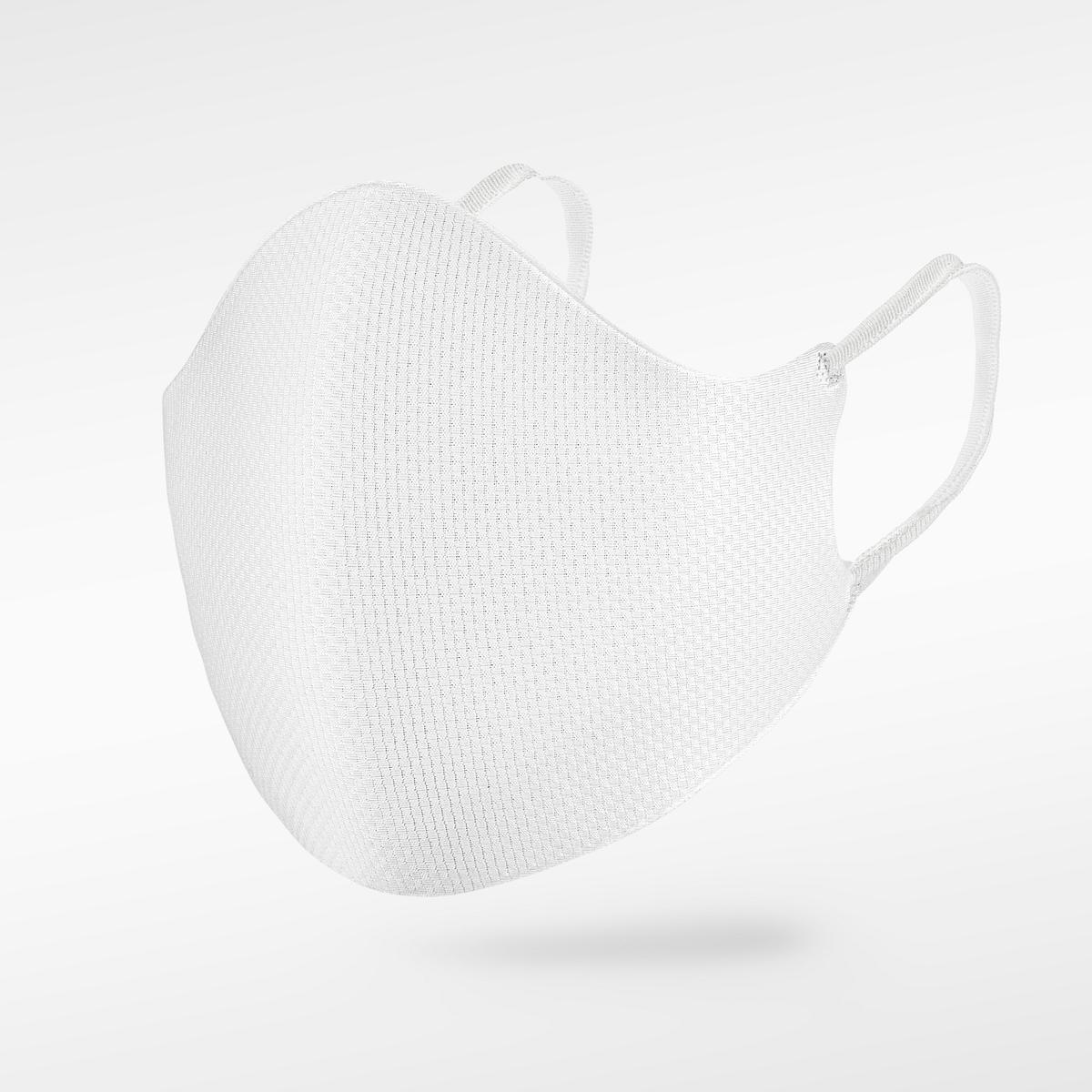 Download White Fabric Face Mask Mockup On Off White Royalty Free Stock Psd Mockup High Resolution Design