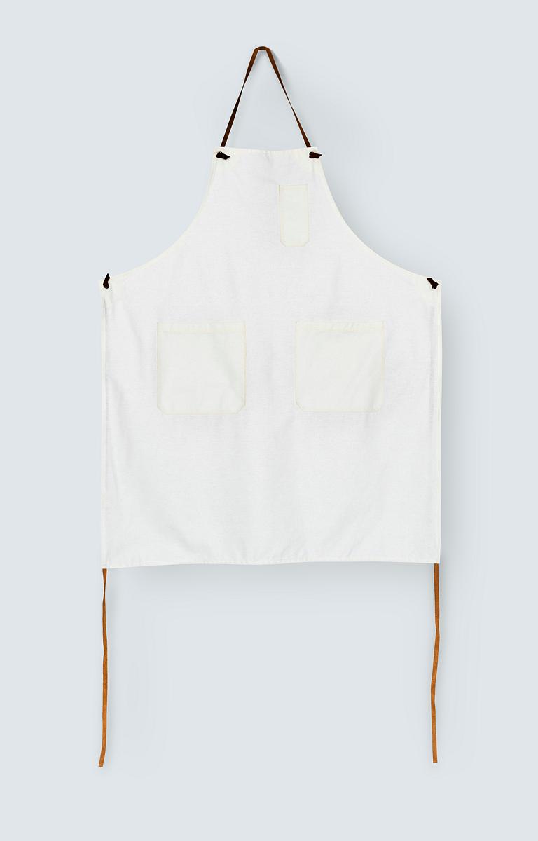 Download Simple White Apron Mockup Psd With Pockets Royalty Free Stock Photo High Resolution Image