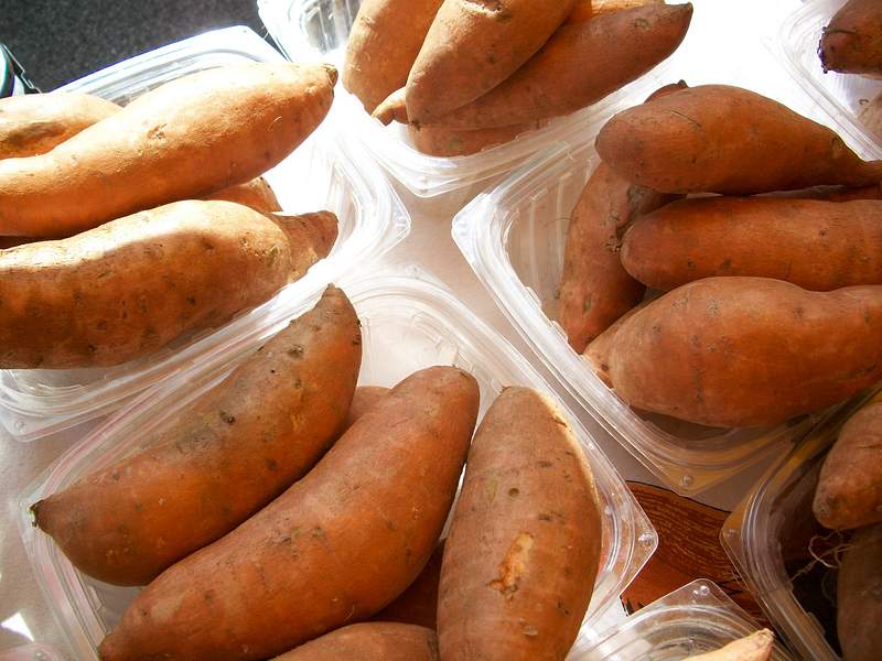 Honey Grilled Sweet Potatoes