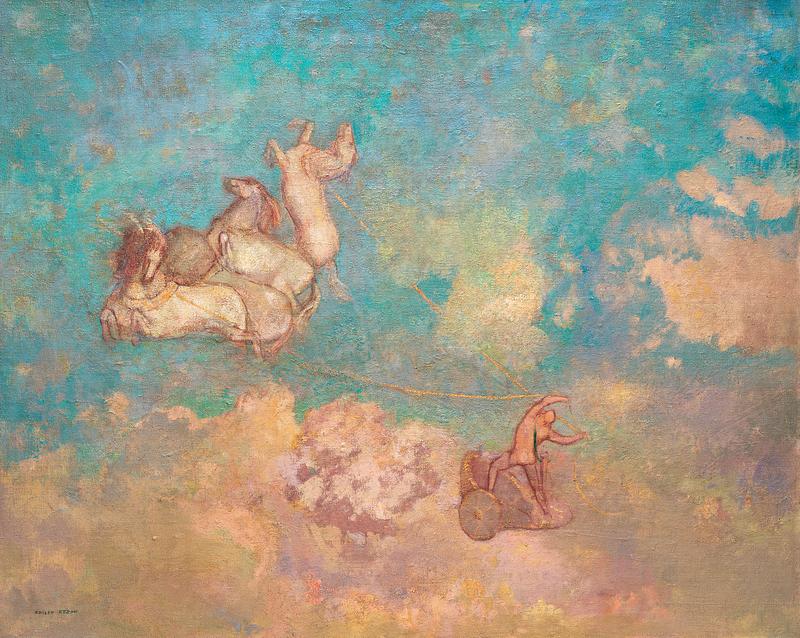 The Chariot of Apollo by Odilon Redon The Chariot of Apollo (1905—1916) by Odilon Redon. Original from The MET museum. Digitally enhanced by rawpixel.