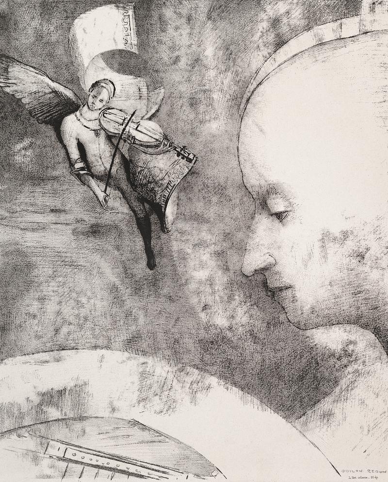 The Celestial Art by Odilon Redon The Celestial Art (1893—1894) by Odilon Redon. Original from The MET Museum. Digitally enhanced by rawpixel.