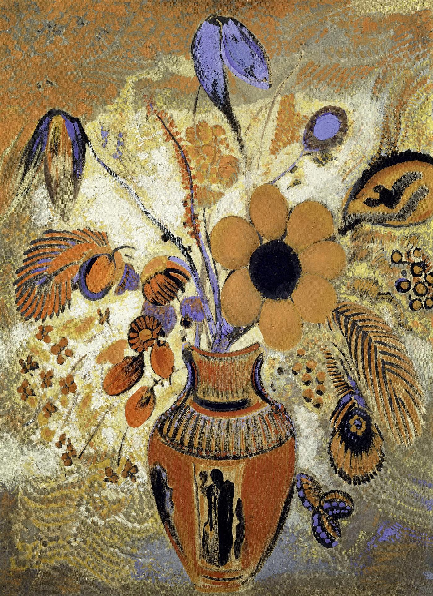 Etruscan Vase with Flowers (1900—1910) by Odilon Redon. Original from The MET museum. Digitally enhanced by rawpixel. Etruscan Vase with Flowers (1900—1910) by Odilon Redon. Original from The MET museum. Digitally enhanced by rawpixel.